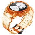 Hot Selling galaxy 40mm  44mm Watch 4 Active2 Durable Washable Colorful clear Transparent case Watch Band