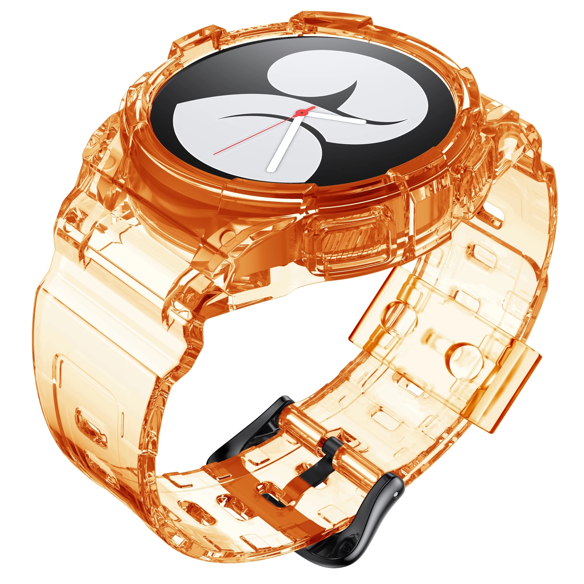 Hot Selling galaxy 40mm  44mm Watch 4 Active2 Durable Washable Colorful clear Transparent case Watch Band