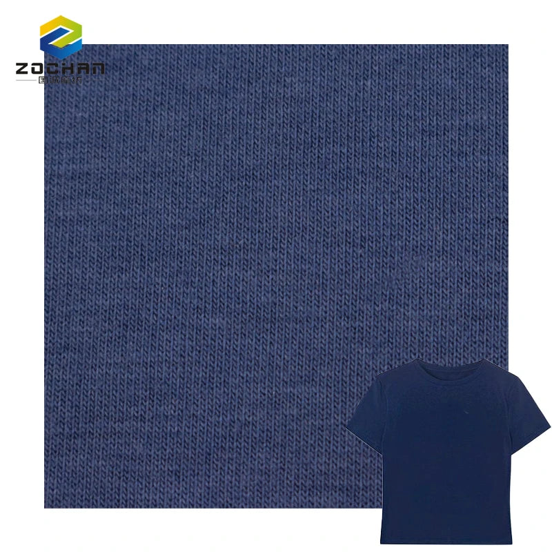 245g Solid Color 48% Pima Cotton 48% Modal 4%spandex Terry Breathable Wicking Fabric for t Shirt Sports Sweatshirt