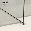 Foshan Supplier JECA Shower Screen Wall Profile for Glass Wall Fixing U Channel 304/316 Stainless Steel Tile Trim