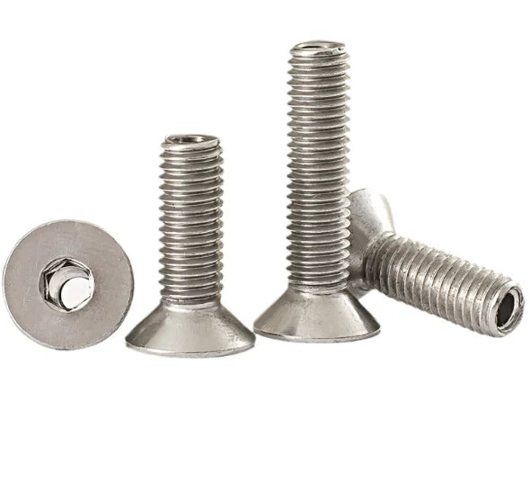 M4 M5 M6 M8 M10 Stainless Steel Flat Countersunk Head Hexagon Allen Socket Hollow Screw Bolts