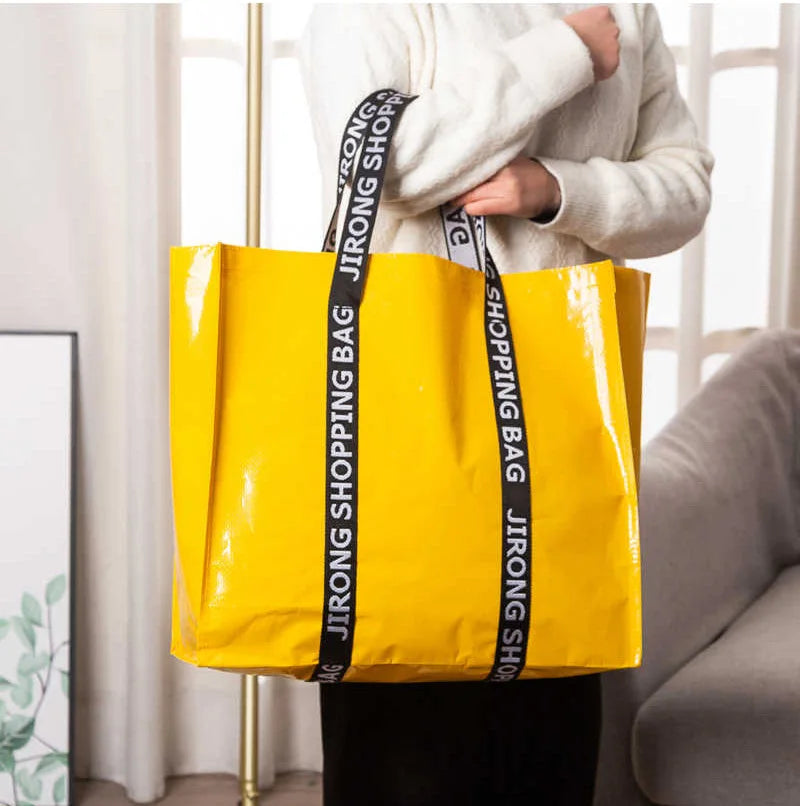 Wholesale Custom Printed Recycled PP Laminated Non Woven Tote Shopping Bags Eco-Friendly Folding Fashion Style Promotions Logo