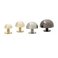 Nolvo World 4 Color 8-10-12-15mm Copper Solid Cast Studs Bag Feet DIY Bag Bottom Rivets in Screws Bags Handbags Purse Feet Studs
