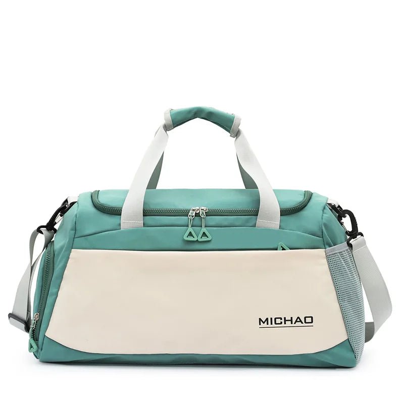 Personalized Large Capacity Gym Bag for Men & Women Custom Logo Sports Duffle Bag for Travel & Yoga
