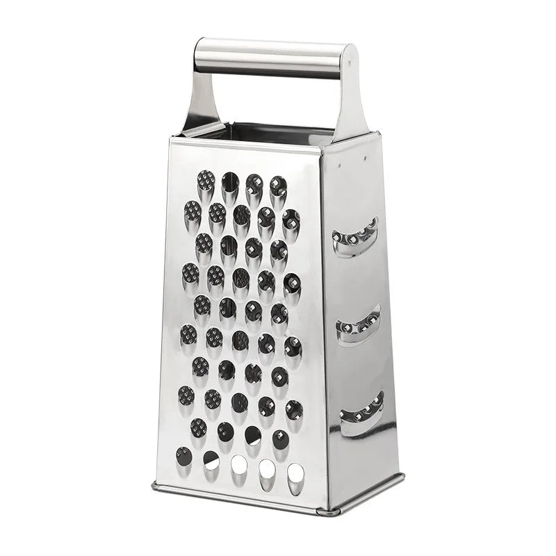Wholesale Custom Four-Sided Stainless Steel Grater Multi-Function Kitchen Vegetable Fruit Slicer Ginger Garlic Grinder Metal