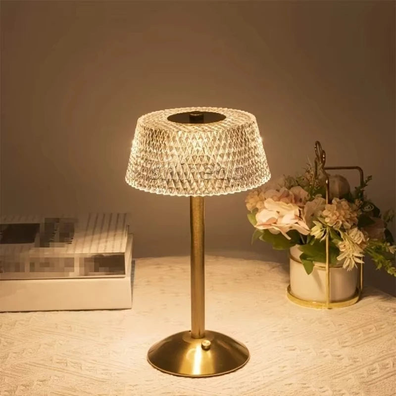 Restaurant  Atmosphere Table Lamp Nordic Bar Night Lights for Coffee Bedroom Art Decor Lighting Fixtures Modern LED Table Lamp