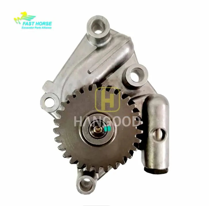 Hangood Construction Machinery Parts Oil Pump 123900-32001 for Komatsu Excavator PC110R-1 PW110R-1 Engine 4D106T Excavator Parts