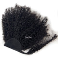 VMAE Remy 100g 3A 3B 4C Afro Kinky Curly Raw Cuticle Aligned Wrap Around Ponytails Drawstring Ponytail Human Hair Extensions
