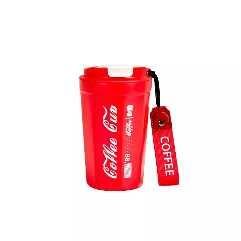 Reusable  Stainless Insulated  Steel Coffee Cup With Handle No Moq