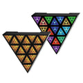 16 Golden Light Triangle Complexes for Dj Disco Lights