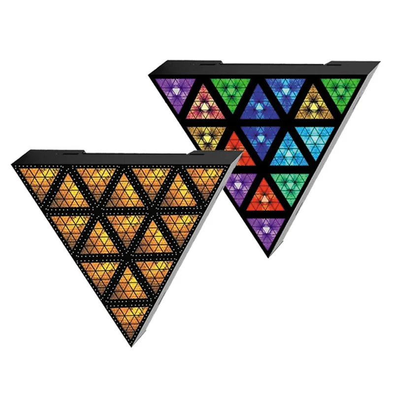 16 Golden Light Triangle Complexes for Dj Disco Lights
