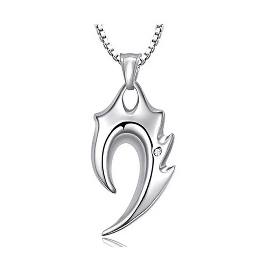 Dispatch Unisex Geometric 316L Stainless Steel Pendant Necklace Cool Unique Fine Charms for Wholesale