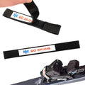 Adjustable Extended Eco-Friendly 2.5cm X 39cm Men's Ski Retainers Strap with Hook and Loop Binding Brake Retainer Bands