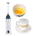 Rechargeable Lightweight Ergonomic Handle Handheld Milk Frother Stand Stainless Steel Whisk Eco-Friendly Dual Storage Foam Maker