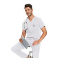 Unisex Custom Multi-Color Multi-Size Hospital Surgical Gown Short Sleeve Scrub Set Uniform for Hospital Staff