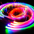 3rd Interesting Rechargeable LED Fiber Optic Dance Whip Fancy Looking Party Supplies for ConcertSource Factory.