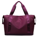 Travel Women Overnight Bag Custom  Weekender Tote Sports Gym Fitness Duffle Bag With Wet Dry Separation Travel Bags
