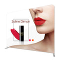 Factory Wholesale Custom Printed 8ft 10ft Aluminum Frame Photo Booth Portable Foldable Lightweight Tension Fabric Backdrop for