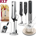 Minimalist Electric Mixer Hand Automatic Mini Milk Frother Whisk Electric Milk Frother With Stand