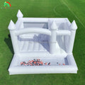 4.5x4.5x3mCommercial White PVC Inflatable Bounce House with SlideBall Pit