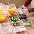 Dontalen GN1021-P EU Style Food Grade Transparent Polycarbonate (PC) Plastic Gastronome GN Measuring Pan 1/1 LFGB Service