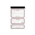 50 Pieces/Pack Notepad Time Messenger Series Retro Border Journal Good-looking Decorative Source Material  Into 6 Options