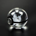 Wholesale Popular Poke Mon Characters Crystal Ball Custom 3d Laser Engraving Poke Mon Crystal Ball
