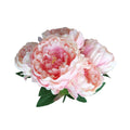 European Style Five Headed Round Peony Cheap Wholesale Artificial Flowers  Dekoration