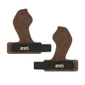 Weight Lifting Padded Grips for DeadliftingPowerliftingWeightliftingGym With Wraps Wrist StrapsPalm Protecter Pad