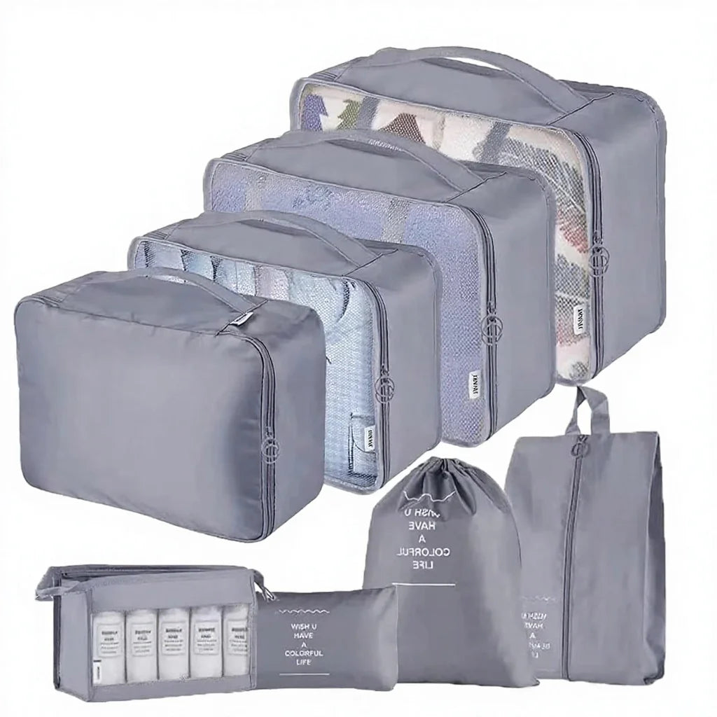 New Foldable Multi Functional Suitcase Storage Bag Organizers Packing Cubes Set Travel Luggage Organizer Luggage Storage Bags