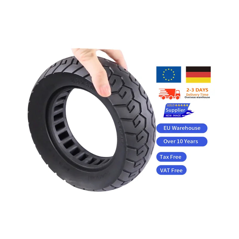 8.5 Inch 8.5x3.0 Solid Tire Front Wheel for VSETT8 Rear and Front Tire for Vsett9 9+ Electronic Scooter Solid Tires