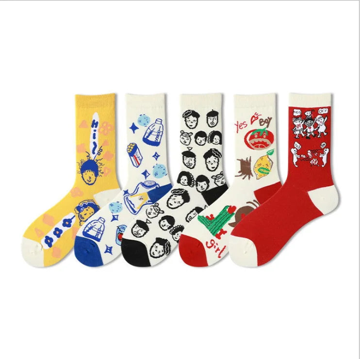 2021 New Design Cotton Spandex Polyester Casual Thigh High Womens Socks