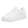2025 Autumn and Winter Plush White Shoes for Women New Winter Large Cotton Shoes Warm and Versatile Board Shoes Casual Trend