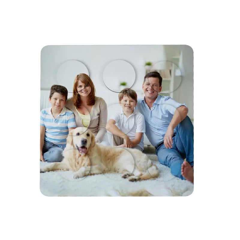 20%off  Sublimation Blank 5 Inch 7 Inch Tic Tac Toe MDF Board Game with 9 Chips