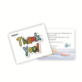 Qiuhan OEM Review Thankyou After-sales Customized GSM Logo Handmade Square Shape Personalized Fashionable Paper Card