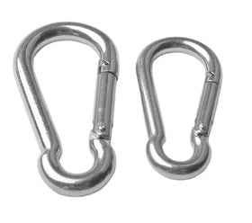 M4 M5 M6 M8 China Factory Steel DIN5299B Big Carabiner Spring Snap Hook