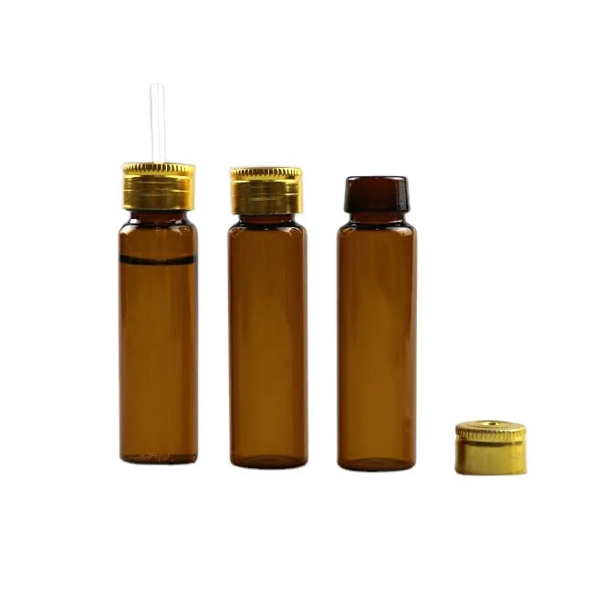Hot Sale clear Amber Vial 2ml 3ml 5ml 10ml 20ml Glass Oral Liquid Bottle Crown Cap Sale Direct From Factory