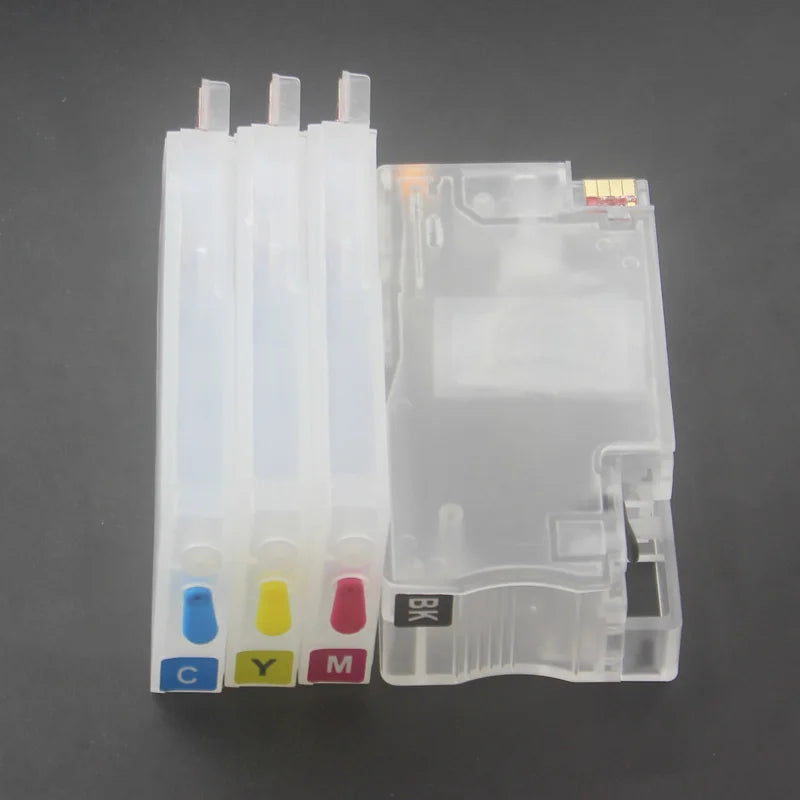 Empty Refillable Ink Cartridge With Permanent Chip Compatible for HP 711 HP711 T120 T520 T530  T130 T530 T125 T525 Printer