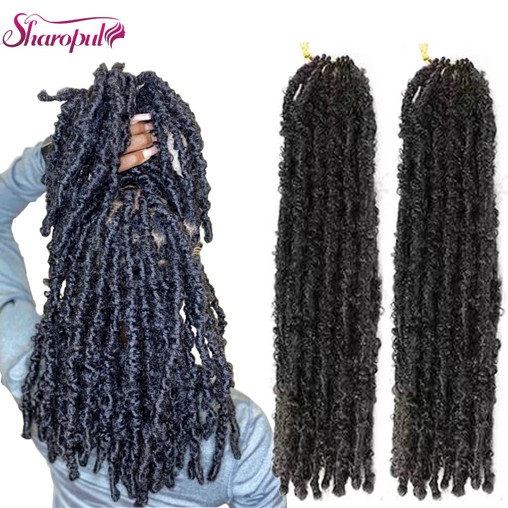 10-Inch Bob Dread Locs Faux Crochet Hair High Temperature Fiber Synthetic Hair Material