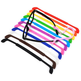Colorful Anti Slip Kids Adult Eyeglasses Straps Silicone Glasses Holders Safety Eyewear Retainer Men Women