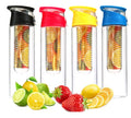 Madou 700ml Tritan BPA Free Infuser Water Bottle with Direct Drinking Function Eco-Friendly Unisex Fruit Infused Beverage Bottle