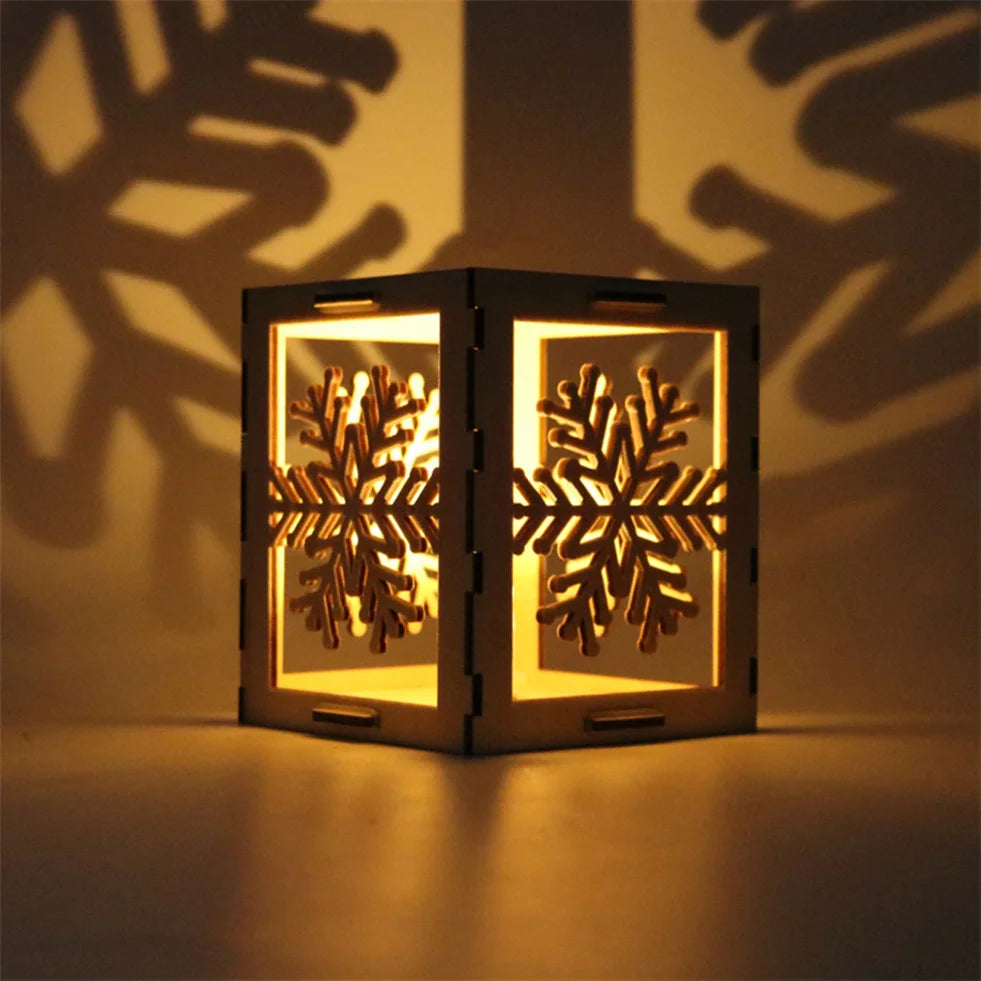 Factory Selling Low Price 3D Carved Lamp Decoration USB Light Decorative Lantern Decoration