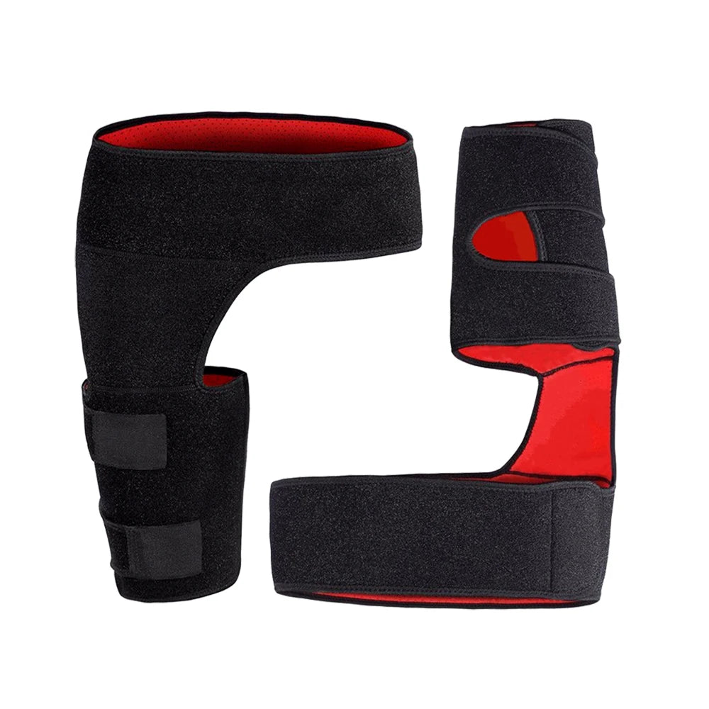 Hip Thigh Guard Brace Hip Strap Hip Joint Support Groin Support Wrap for Pulled Muscles Sciatica Brace HA01997