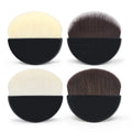 ZH Custom Professional Make Brushes Small High-End Synthetic Cosmetic Black Soft Hair Private Label Face Use Wholesale
