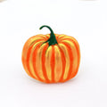 Luxury American Style Metal Napkin Rings Enamel Pumpkin Napkin Holder for Wedding Party Occasions New Model Stocked Features