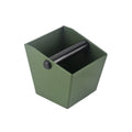 Barista Tool Removable Knock Bar and Non-Slip Rubber Base Square Coffee Grounds ABS Durable Espresso Knock Box