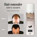 50ml Permanent Black Fuller Hair Look Concealer Liquid Henna-Based 5-7 Day Cover Grey Bald Scalp Barbershop Plastic Vacuum