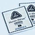 Factory Directly Best Selling Polyester Materia Custom Logo  Make Jeans  Bags Brand Woven Clothing Labels  for Clothing