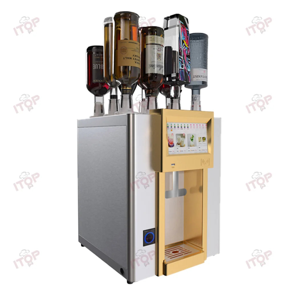 Smart Beer Machine Cola Beer Mixer Robot Bartender Family Bartending Package Drink Service Package Cup Holder