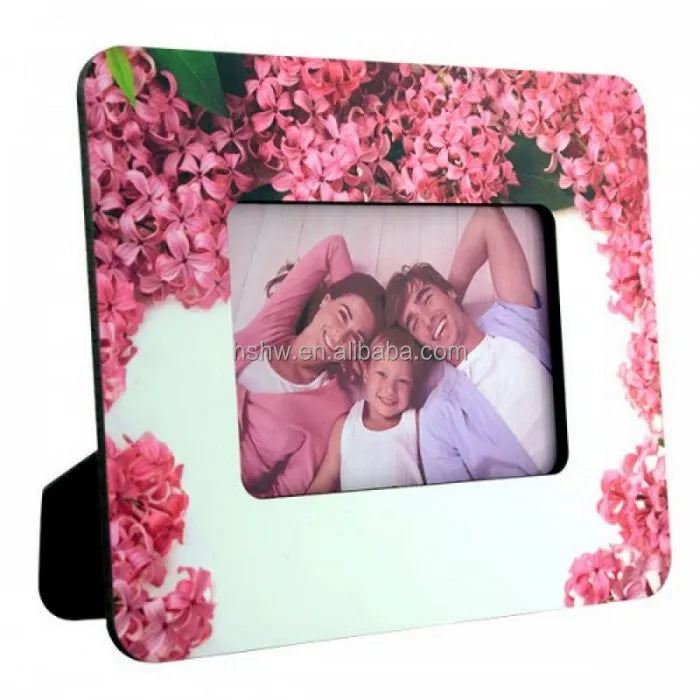 Custom Eco-Friendly Modern MDF White Photo Frames Wood Promotional Products Blanks 8x10/W4x6 for Direct UV Printing Home Decor